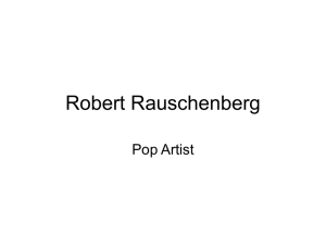 Robert Rauchenberg