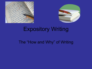 Expository Writing fresh and jrs..ppt