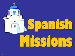 Missions in Texas