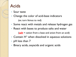 Acids