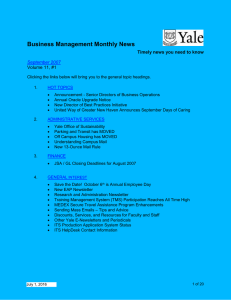 Business Management Monthly News Timely news you need to know September 2007