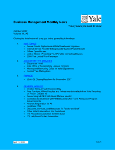 Business Management Monthly News Timely news you need to know October 2007