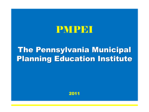 PMPEI Overview Presentation