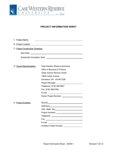 030_Project Information Sheet
