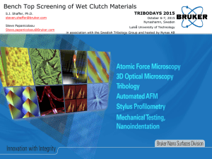 Bench-Top Screening of Clutch Materials