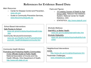 References for Evidence-Based Data