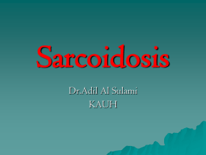 Sarcoidosis.ppt