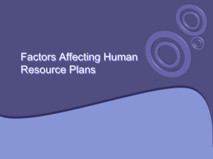 c 6 Factors Affecting Human Resource Plans.pptx