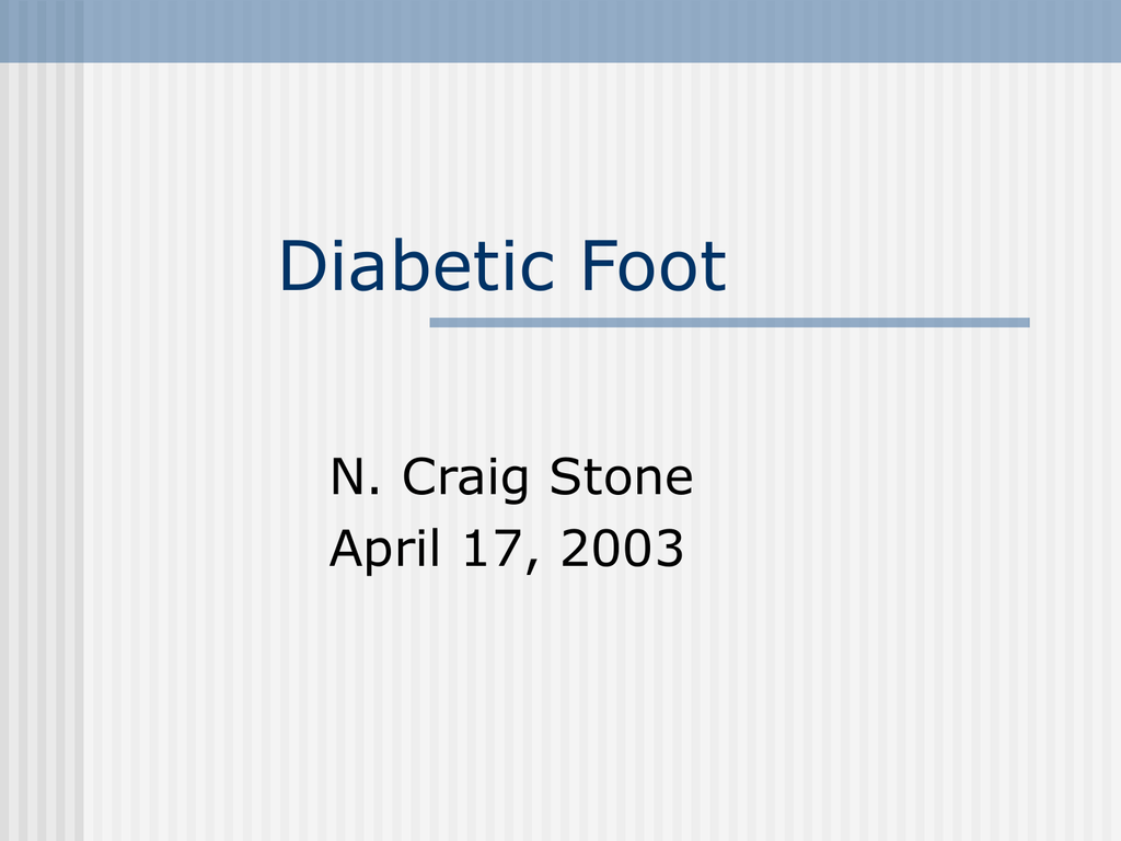 diabetic foot ppt
