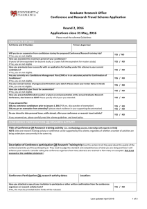 Travel Scheme Application Form 2016 (DOC 122KB)
