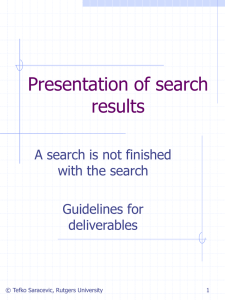 Presentation of search results.ppt
