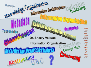 Velucci_Information_Organization.ppt
