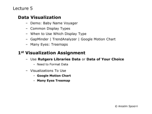 Lecture 5 Data Visualization