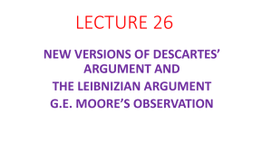 Lecture XXVI