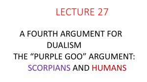 Lecture XXVII