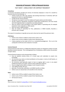 Consultancy or Contract Research fact sheet (34.5 KB)