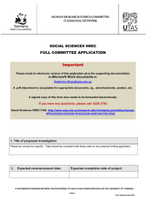 Social Science HREC Full Application (169.7 KB)