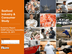 Seafood Industry Consumer Study