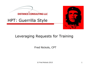 Guerrilla HPT (A PowerPoint Presentation)