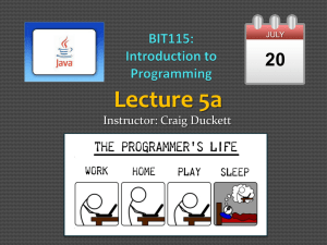 Lecture 7 PowerPoint