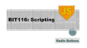 Lecture Slides: Radio Buttons (HTML+JS+jQuery)