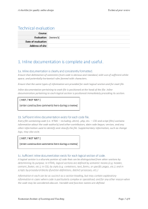 Technological checklist worksheet (MS Word 38KB)