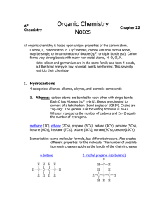 AP Chem Organic