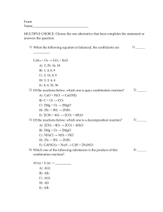 Practice test q's