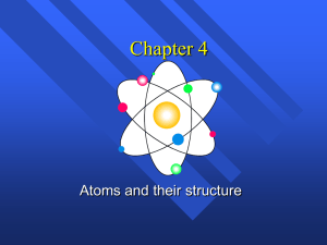 Atomic structure PPT