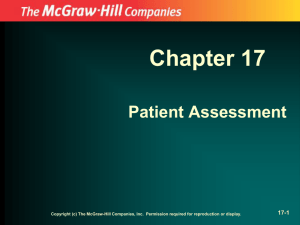 Chapter 17 Patient Assessment 17-1