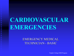 Cardiovascular emergencies