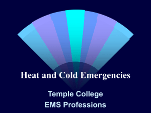 Heat and Cold Exposure