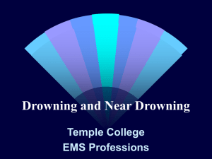 Drowning and Diving Emergencies