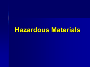 AAOS 39ish Hazardous Materials.ppt