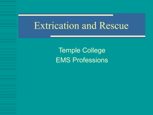 Extrication and Rescue