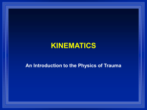 Kinematics and Mechanism