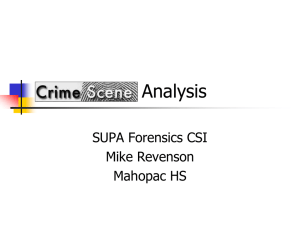 Crime scene 2014