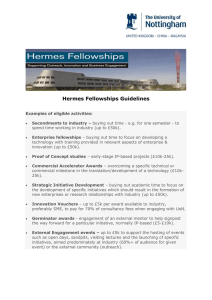 Hermes Fellowships Guidelines