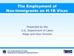 Department of Labor Slide Presentation