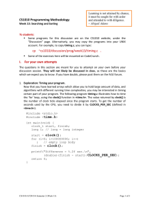 CS1010 Programming Methodology