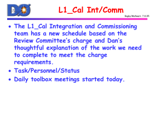 L1_Cal Int/Comm