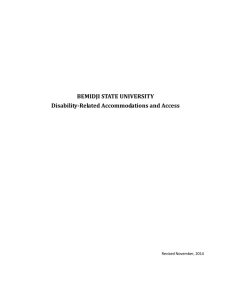 Disability-Related Accommodations and Access Policy Manual