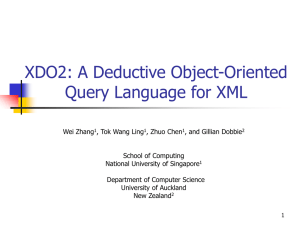 XDO2: A Deductive Object-Oriented Query Language for XML