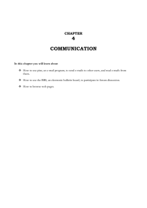 4 COMMUNICATION CHAPTER