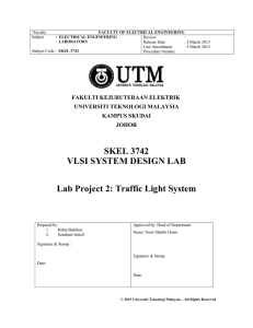 Lab 2 Traffic Light System
