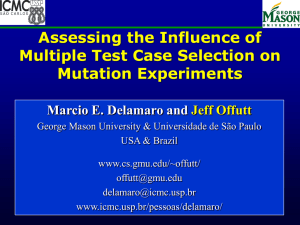 Assessing the Influence of Multiple Test Case Selection on Mutation Experiments