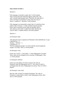 SOLUTIONS TO HW 4  Question 1