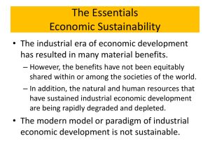 Ikerd : The Essential Economics of Sustainability Intro