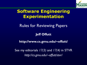 Rules for reviewing papers