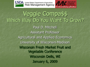 Veggie Compass: Which Way Do You Want To Grow? (Jan 2009)